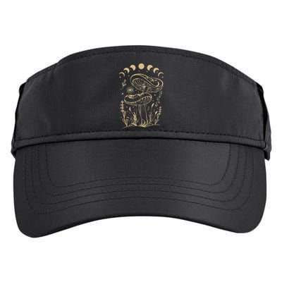 Mushroom Cottagecore Goblincore Aesthetic Fungi Adult Drive Performance Visor