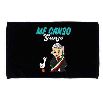 Me Canso Ganso Baby Amlo Cute Lopez Obrador Mexico Microfiber Hand Towel