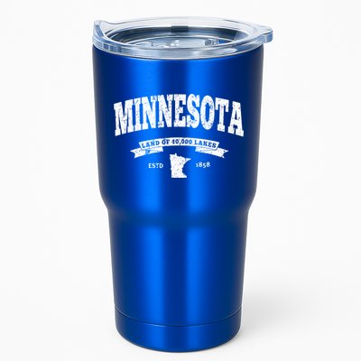 Minnesota Cool Gift Vintage Minnesota Gift Retro Mn Tumbler