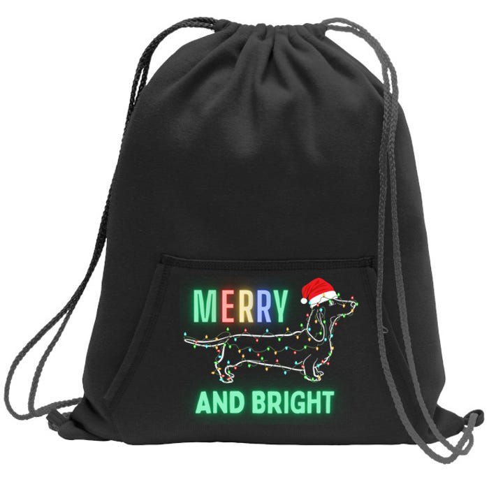 Mom Christmas Grandma Grandpa Uncle Click Make Gift Funny Wiener Give Sweatshirt Cinch Pack Bag