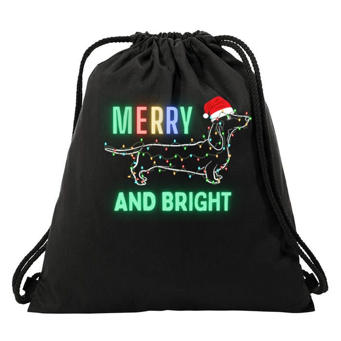 Mom Christmas Grandma Grandpa Uncle Click Make Gift Funny Wiener Give Drawstring Bag