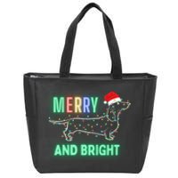 Mom Christmas Grandma Grandpa Uncle Click Make Gift Funny Wiener Give Zip Tote Bag