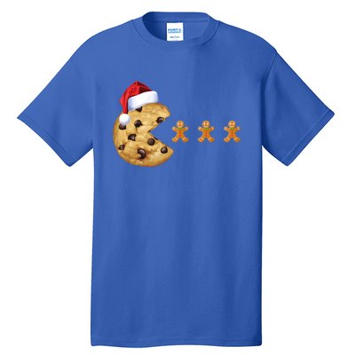 Merry Christmas Gingerbread Cookies Santa Family Matching Cool Gift Tall T-Shirt