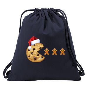 Merry Christmas Gingerbread Cookies Santa Family Matching Cool Gift Drawstring Bag