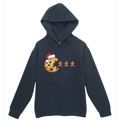 Merry Christmas Gingerbread Cookies Santa Family Matching Cool Gift Urban Pullover Hoodie