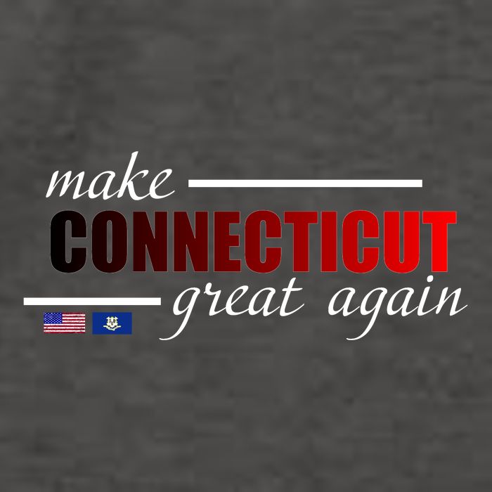 Make Connecticut Great Again Vector Backpack