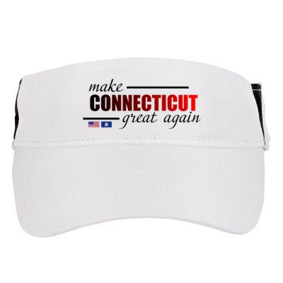 Make Connecticut Great Again Adult Drive Performance Visor