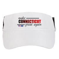 Make Connecticut Great Again Adult Drive Performance Visor