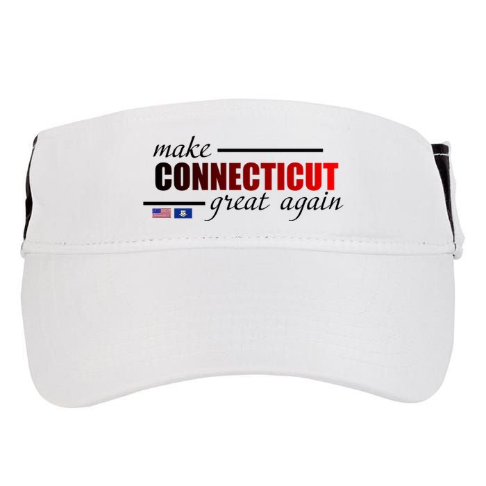 Make Connecticut Great Again Adult Drive Performance Visor