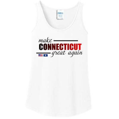 Make Connecticut Great Again Ladies Essential Tank