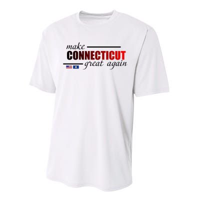 Make Connecticut Great Again Performance Sprint T-Shirt