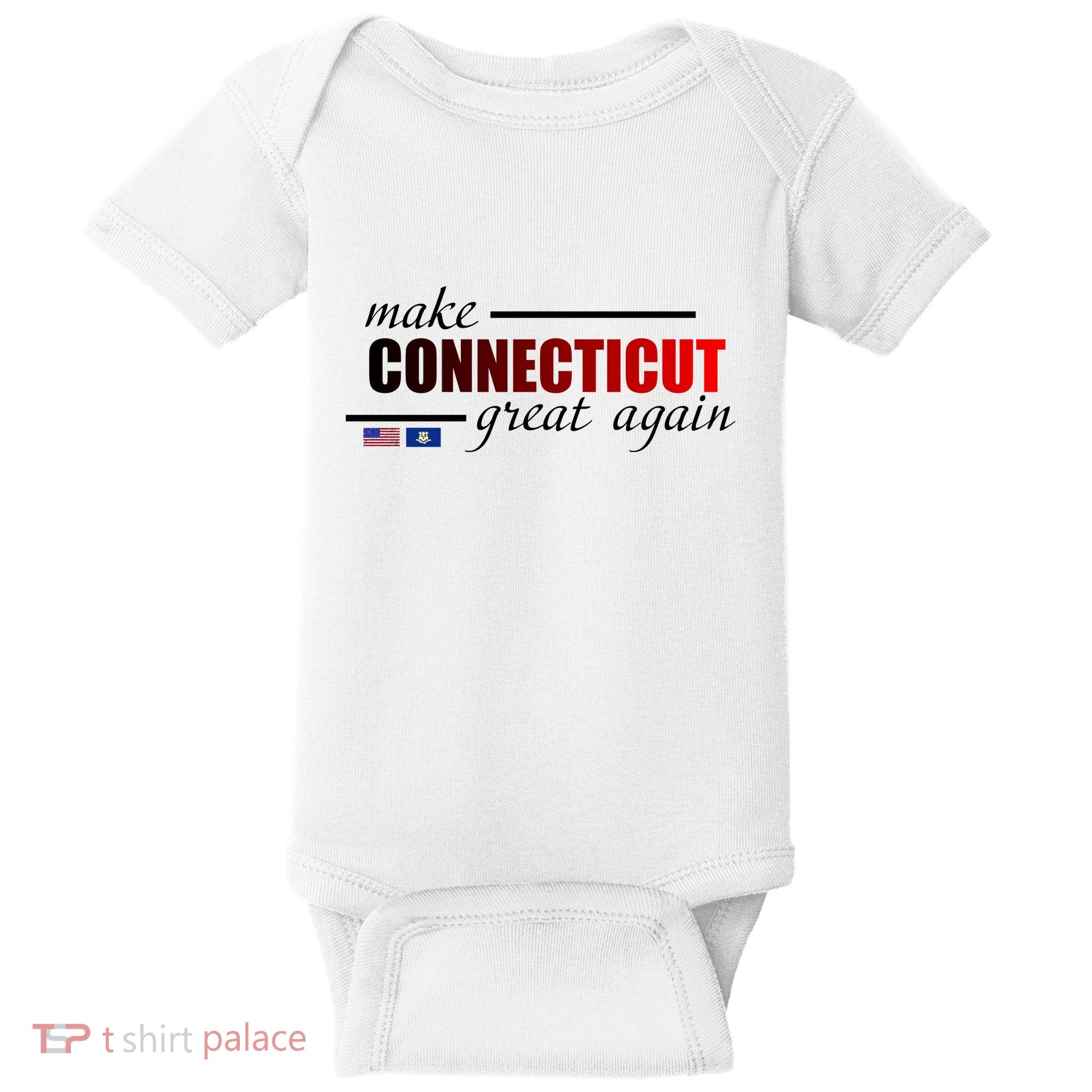Make Connecticut Great Again Baby Bodysuit