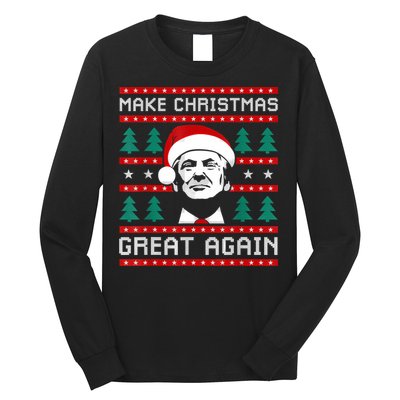 Make Christmas Great Again Trump Long Sleeve Shirt