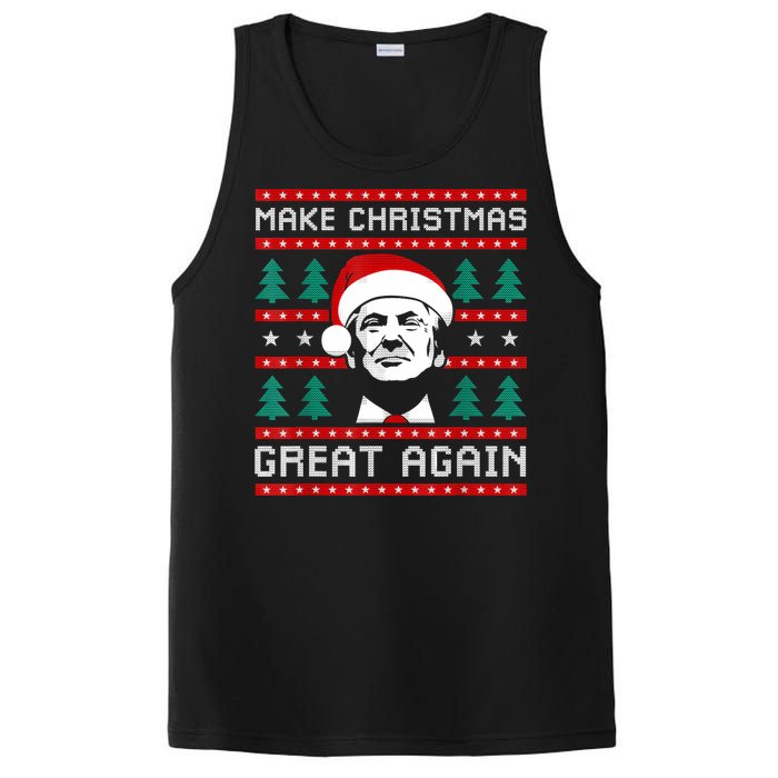 Make Christmas Great Again Trump PosiCharge Competitor Tank