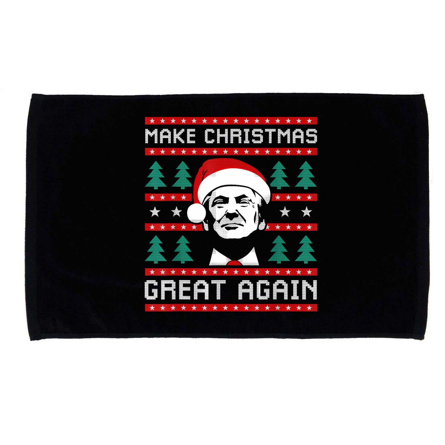 Make Christmas Great Again Trump Microfiber Hand Towel