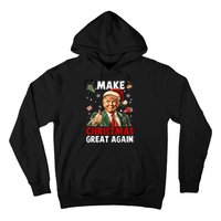 Make Christmas Great Again Santa Funny Trump Xmas Pajamas Hoodie