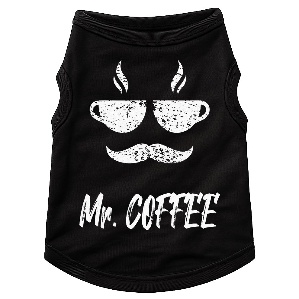 Mr. Coffee Great Coffee Design For Men Doggie Tank