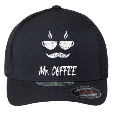 Mr. Coffee Great Coffee Design For Men Flexfit Unipanel Trucker Cap