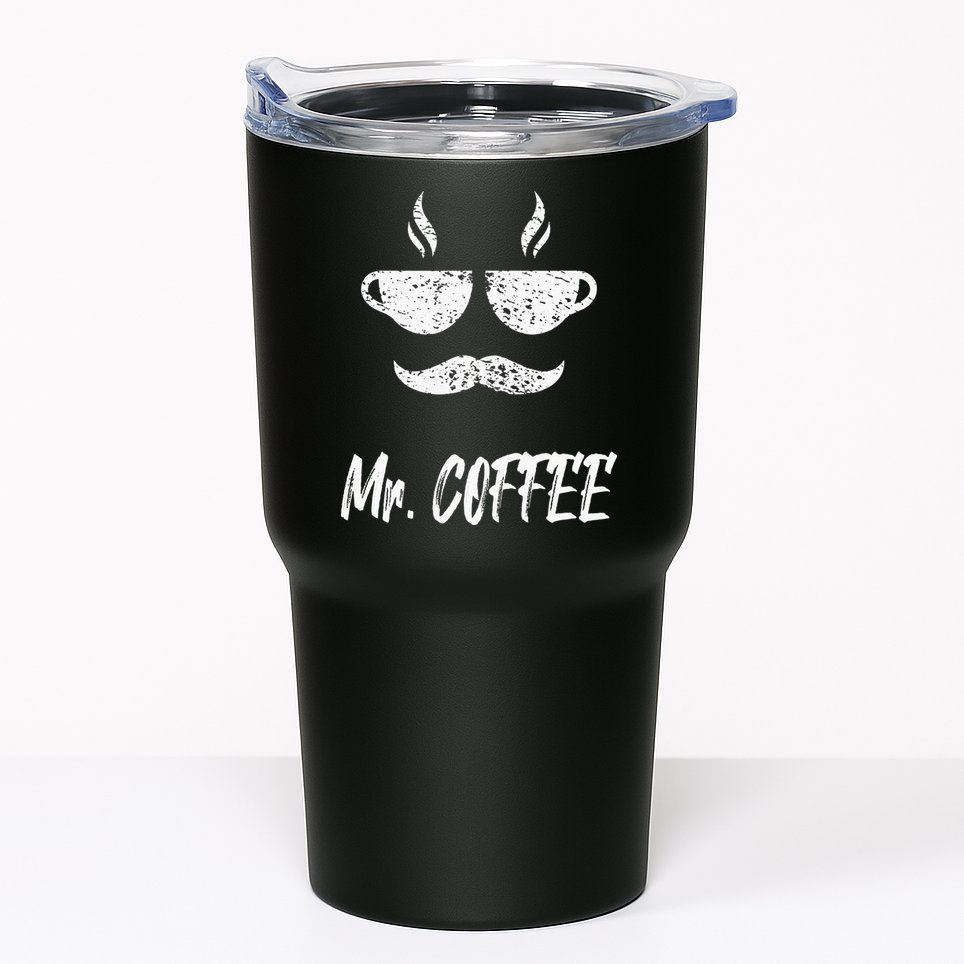 Mr. Coffee Great Coffee Design For Men Tumbler
