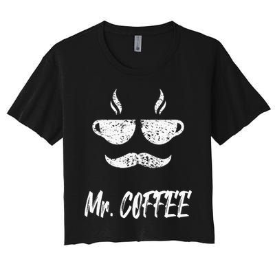 Mr. Coffee Great Coffee Design For Men Crop Top