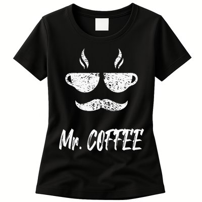 Mr. Coffee Great Coffee Design For Men Womens T-Shirt