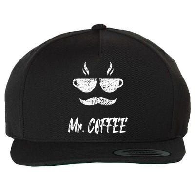Mr. Coffee Great Coffee Design For Men Wool Snapback Cap