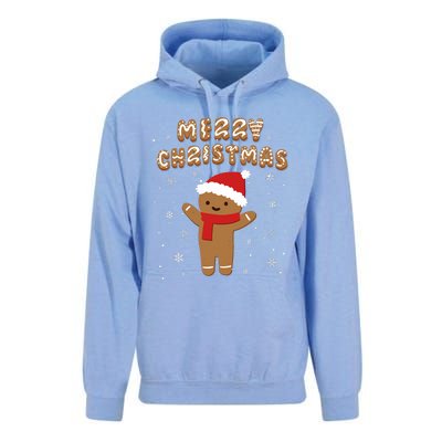 Merry Christmas Gingerbread Merry Christmas Cookie Bakers Unisex Surf Hoodie