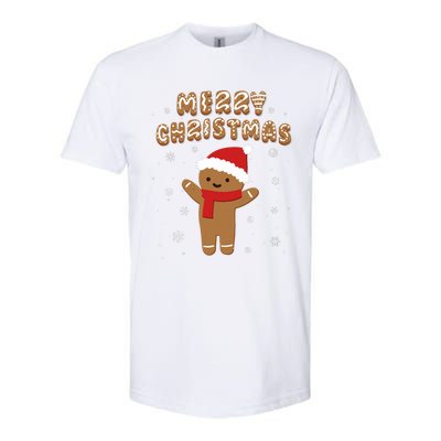 Merry Christmas Gingerbread Merry Christmas Cookie Bakers Softstyle CVC T-Shirt