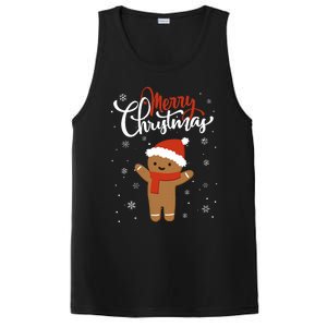 Merry Christmas Gingerbread Xmas Christmas Cookie Bakers PosiCharge Competitor Tank