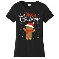 Merry Christmas Gingerbread Xmas Christmas Cookie Bakers Women's T-Shirt