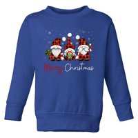 Merry Christmas Gnome Family Matching Pjs Christmas Gnome Toddler Sweatshirt