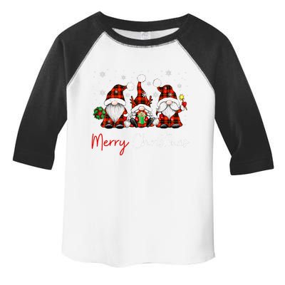 Merry Christmas Gnome Family Matching Pjs Christmas Gnome Toddler Fine Jersey T-Shirt