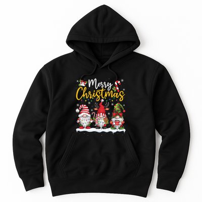 Merry Christmas Gnomes Lover Xmas Family Hoodie