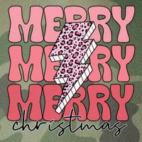 Merry Christmas Groovy Retro Lightning Bolt Legacy Tie Dye Trucker Hat
