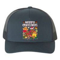 Merry Christmas Gingerbread Cookies Yupoong Adult 5-Panel Trucker Hat