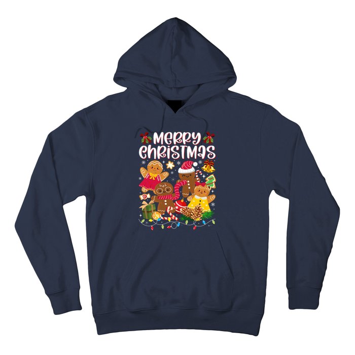 Merry Christmas Gingerbread Cookies Hoodie