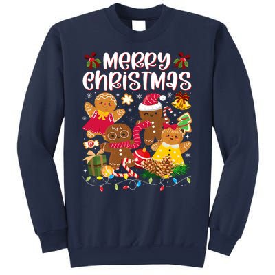 Merry Christmas Gingerbread Cookies Sweatshirt