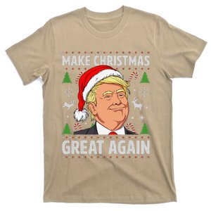 Make Christmas Great Again Funny Trump Ugly Christmas T-Shirt