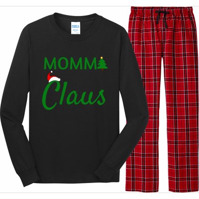 Momma Claus Gift Daddy Claus Baby Claus Mama Claus Pajamas Gift Long Sleeve Pajama Set