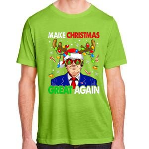 Make Christmas Great Again Funny Trump Ugly Christmas Adult ChromaSoft Performance T-Shirt