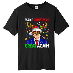 Make Christmas Great Again Funny Trump Ugly Christmas Tall Fusion ChromaSoft Performance T-Shirt