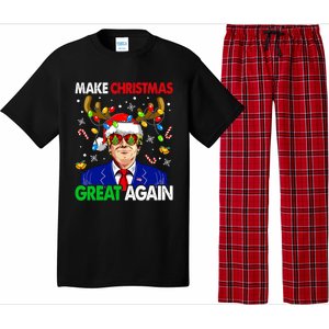 Make Christmas Great Again Funny Trump Ugly Christmas Pajama Set