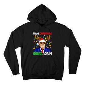 Make Christmas Great Again Funny Trump Ugly Christmas Tall Hoodie