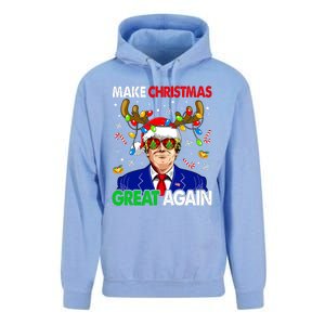 Make Christmas Great Again Funny Trump Ugly Christmas Unisex Surf Hoodie