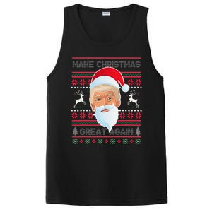 Make Christmas Great Again Funny Trump PosiCharge Competitor Tank