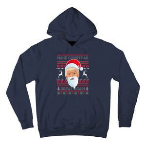 Make Christmas Great Again Funny Trump Tall Hoodie