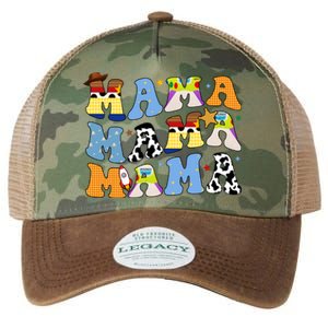 Mama Cow Girl Print Cute Legacy Tie Dye Trucker Hat