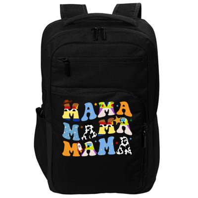 Mama Cow Girl Print Cute Impact Tech Backpack