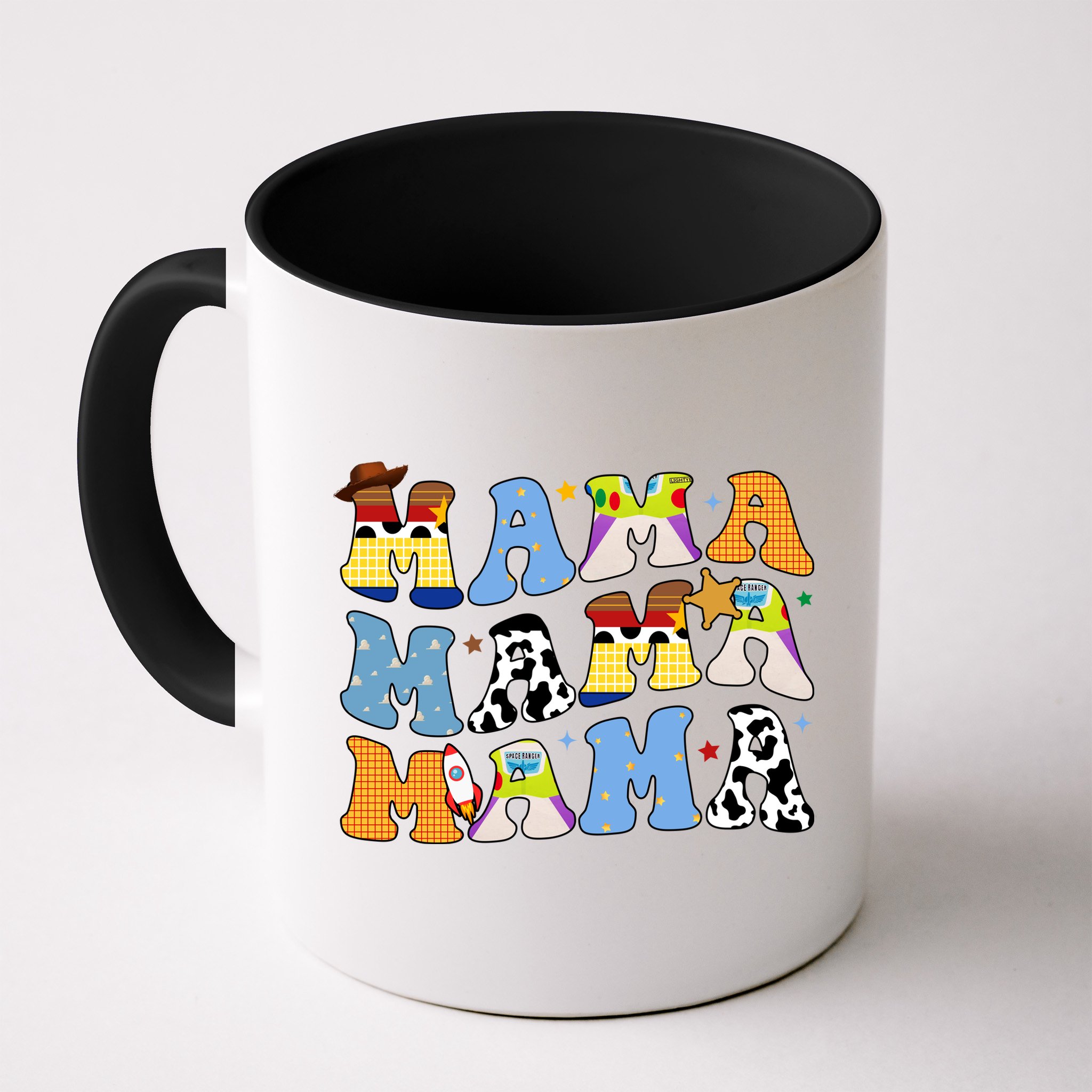 Mama Cow Girl Print Cute Mug