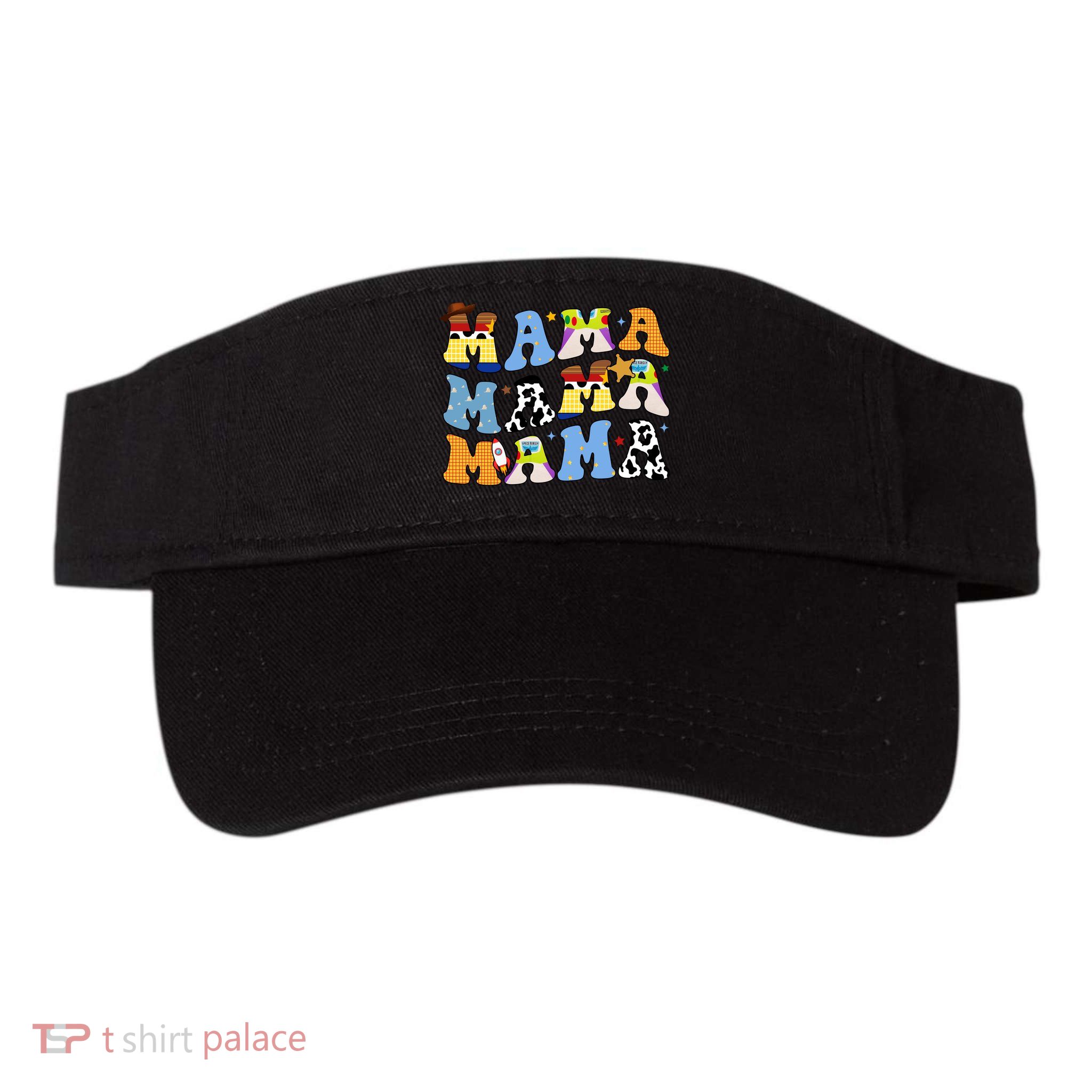 Mama Cow Girl Print Cute Visor